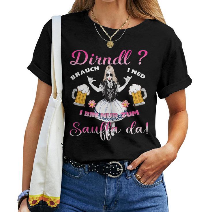 Dirndl Brauch I Ned Compatible Oktoberfest Women's Lausmadl T-shirt Frauen