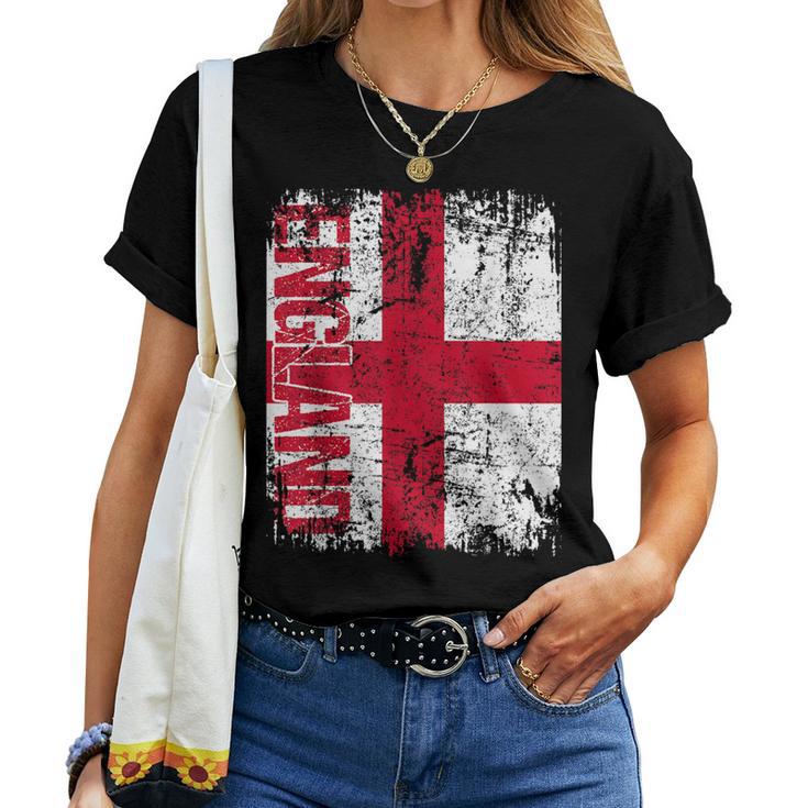 England Flag Women's Children's England T-shirt Frauen