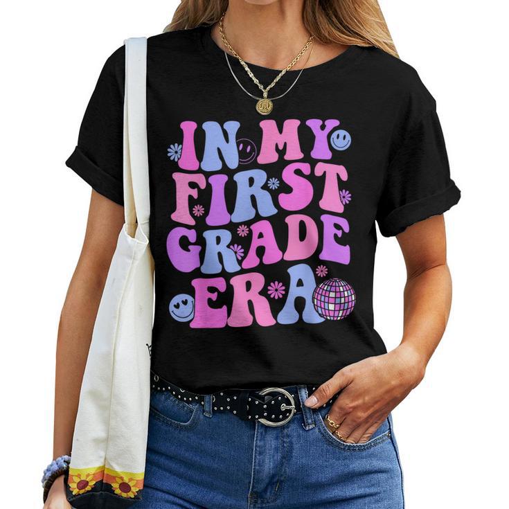 In My First Grade Era Girl Back To School 1St Grade Teacher Women T ...