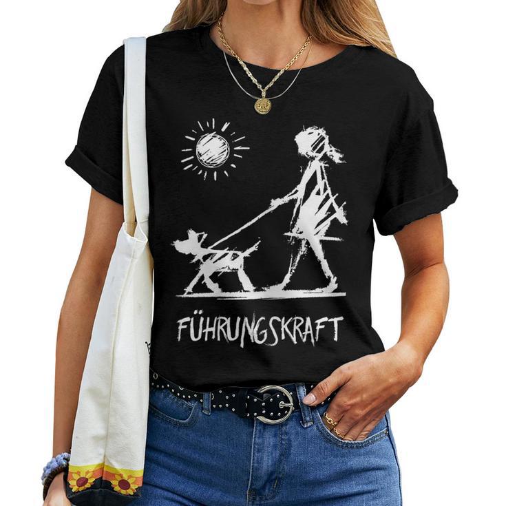 Frührungskraft Dog Sayings With Print Women's T-shirt Frauen