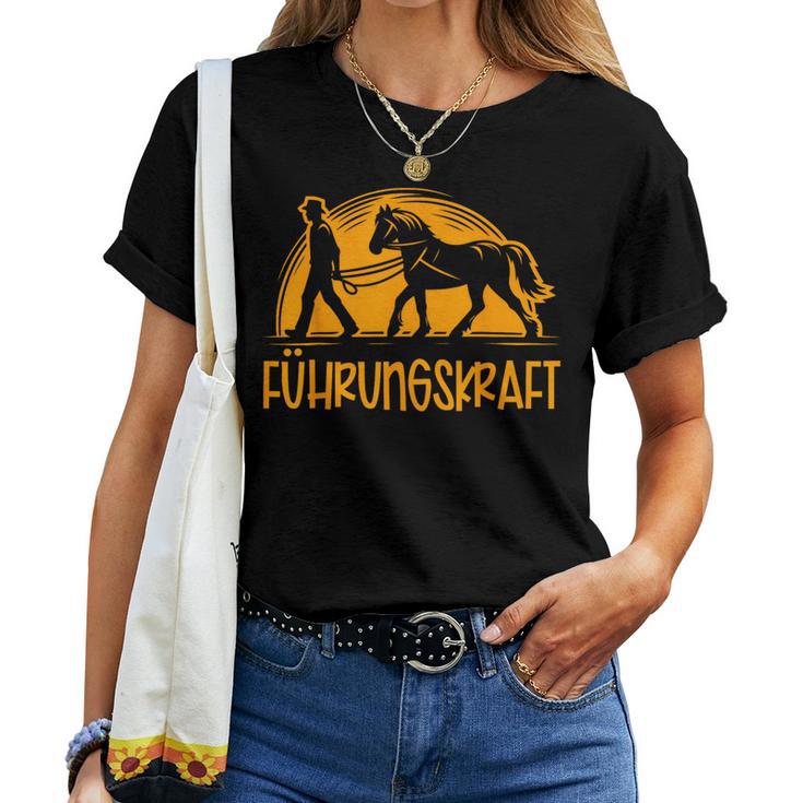 Führkraft Riding & Horses T-shirt Frauen