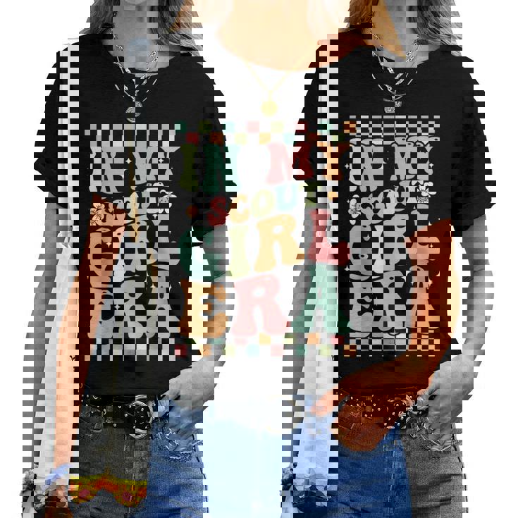 Groovy Scout In My Scout Girl Era Girls Women Women T-shirt