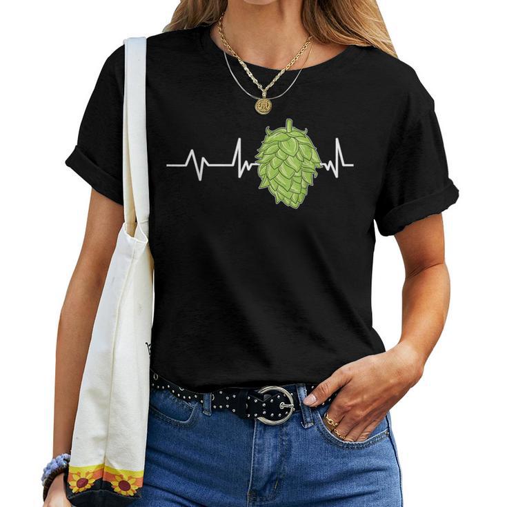 Hopen Heartbeat Beer T-shirt Frauen