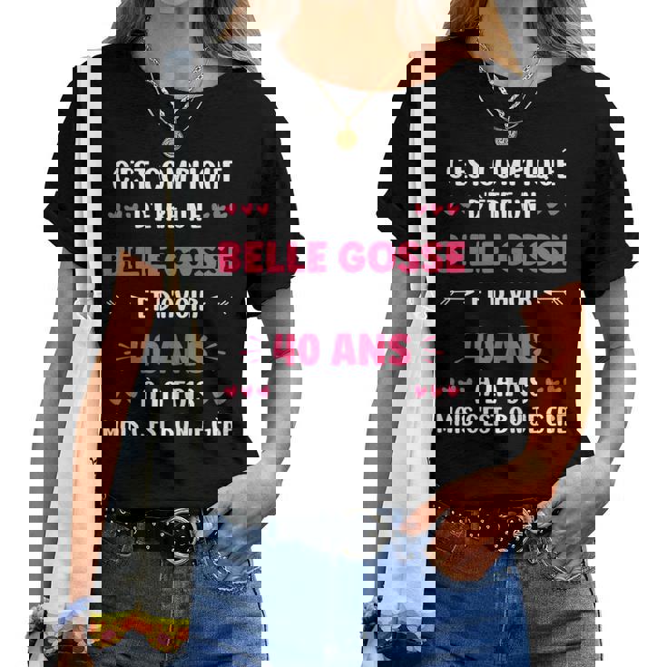 Joyeux Anniversaire Femme T Shirt 40 Ans Femme Tee Shirt