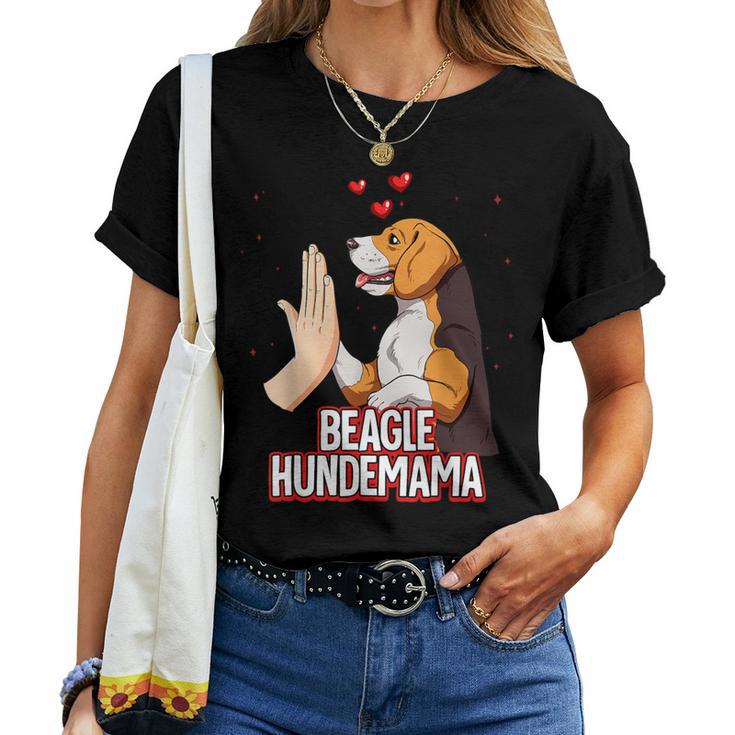 Mama Beagle T-shirt Frauen