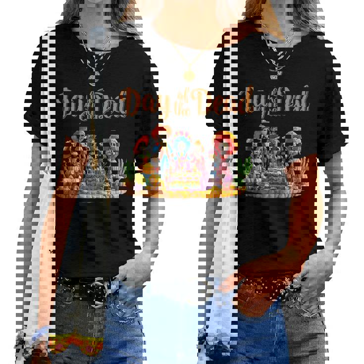 Mexican Dia De Los Muertos Day Of The Dead Boys Women T-shirt