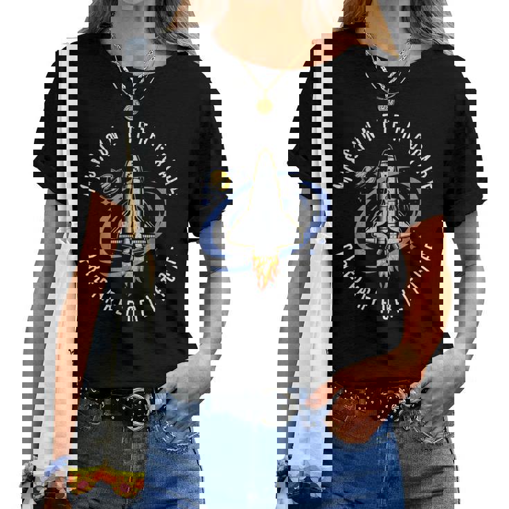 Mission Fifth Grade Space Rocket Back To School Vi Women T-shirt