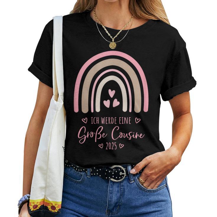 Nachwuchserkunden Große Cousin 2025 Rainbow Children's T-shirt Frauen