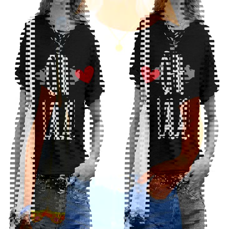 Ohlala France Les Amoureux De Paris Romantique Baisers T-shirt femme