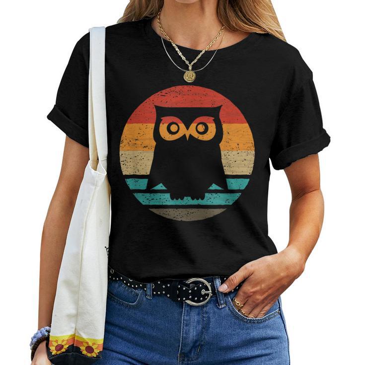 Owl Retro Styleintage T-shirt Frauen