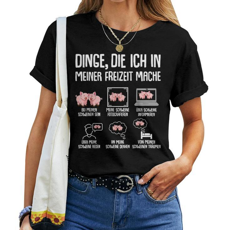 Pig Farmer Women's Pig T-shirt Frauen