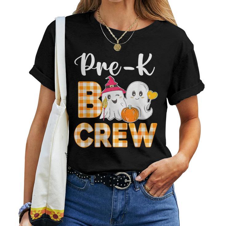 Pre-K Boo Crew Halloween Costume Pre-K Boy Girl Women T-shirt