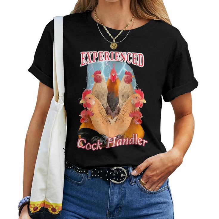 Professional Rooster Handler Chicken And Rooster T-shirt Frauen