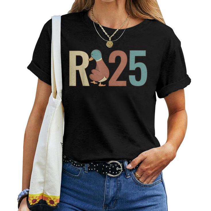 Rente Duck R Duck 25 Rentnerin Rentner Rente 2025 T-shirt Frauen