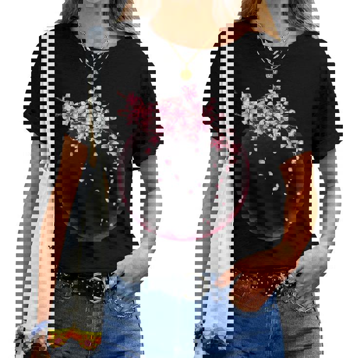 Sakura Impression D'art Japonais Fleurs De Cerisier T-shirt femme