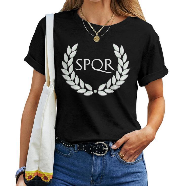 Spqr Roman Eagle T-shirt Frauen