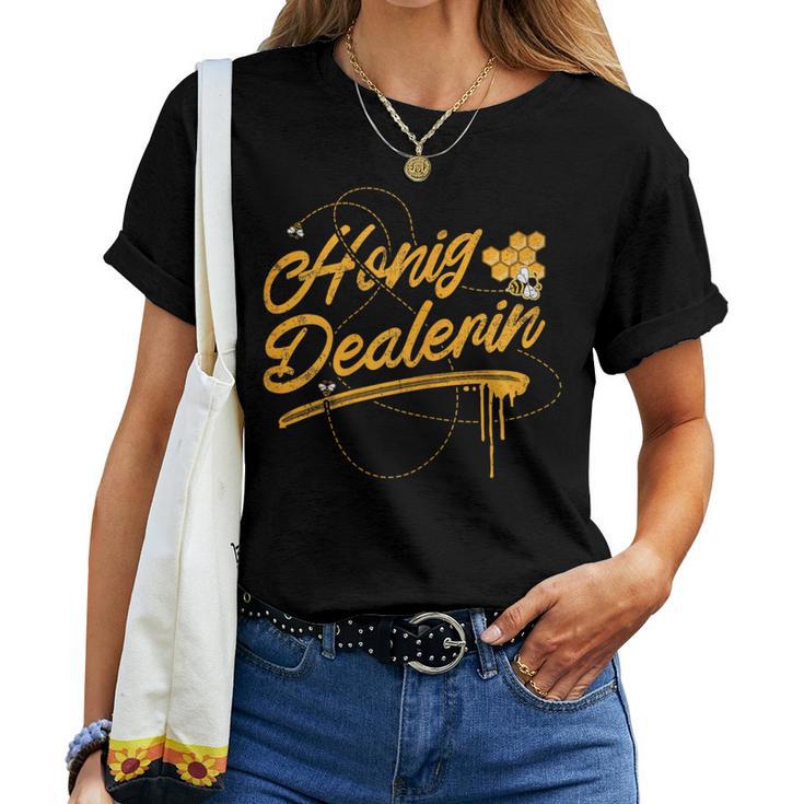 Women's Honey Dealer Beekeeper Honey Dealer Bee T-shirt Frauen