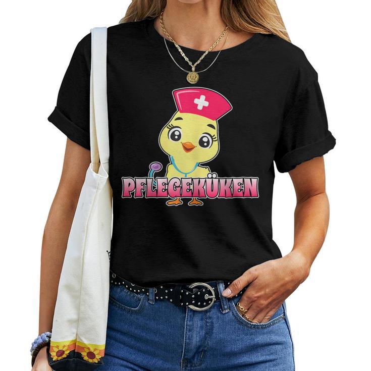 Women's Nursing Chick Altenpflegerin Azubi T-shirt Frauen