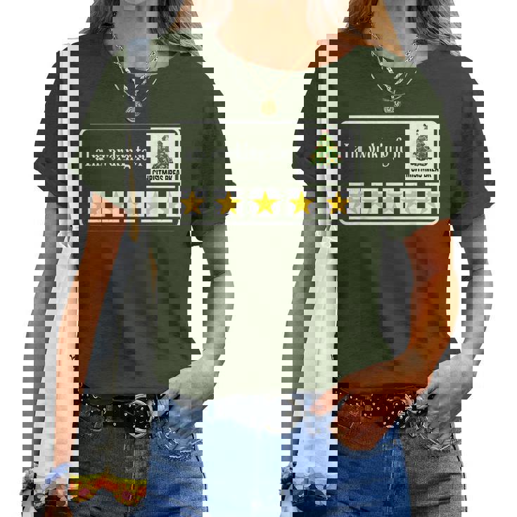 I Am Working For Christmas Break Teacher Christmas Women T-shirt