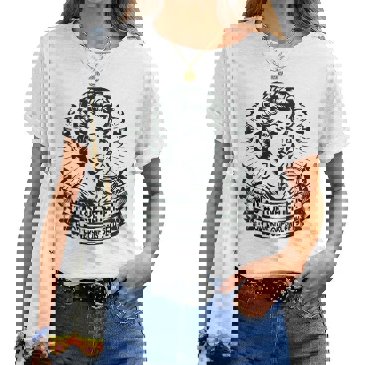 My Alone Time Is For Everyone's Safety Introvert Safety Women T-shirt