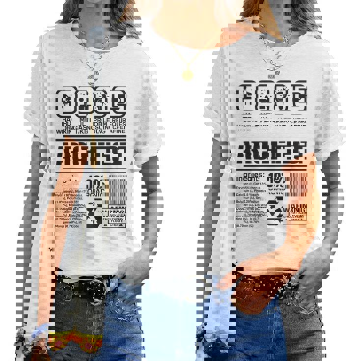 Arquitectura Regalos Arquitecto Hombre Arquitecto Manga Larga Camiseta de mujer