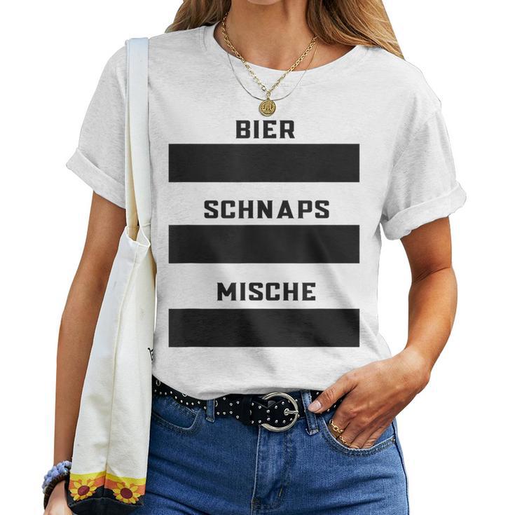 Beer Schnaps T-shirt Frauen