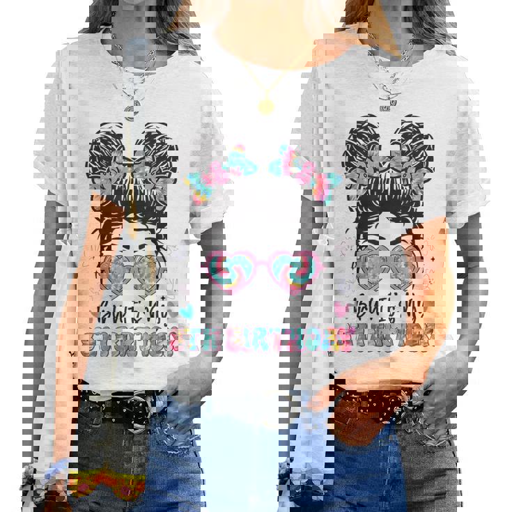 Bruh It's My 8Th Birthday Girl Eight 8 Years Old Birthday Women T-shirt