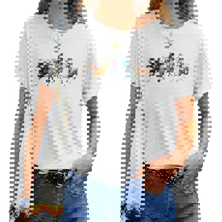 Caballo Para De Caballo Camisas De Caballo Ch Camiseta de mujer