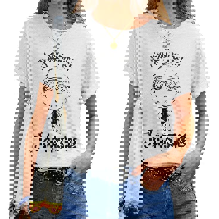 J'peux Pas J'ai Piscine Humour Natation Message Drôle T-shirt