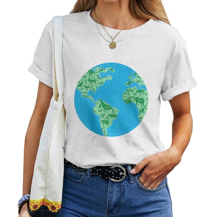 Love Your Mother Climate Change Global Warming Earth Day Women T-shirt