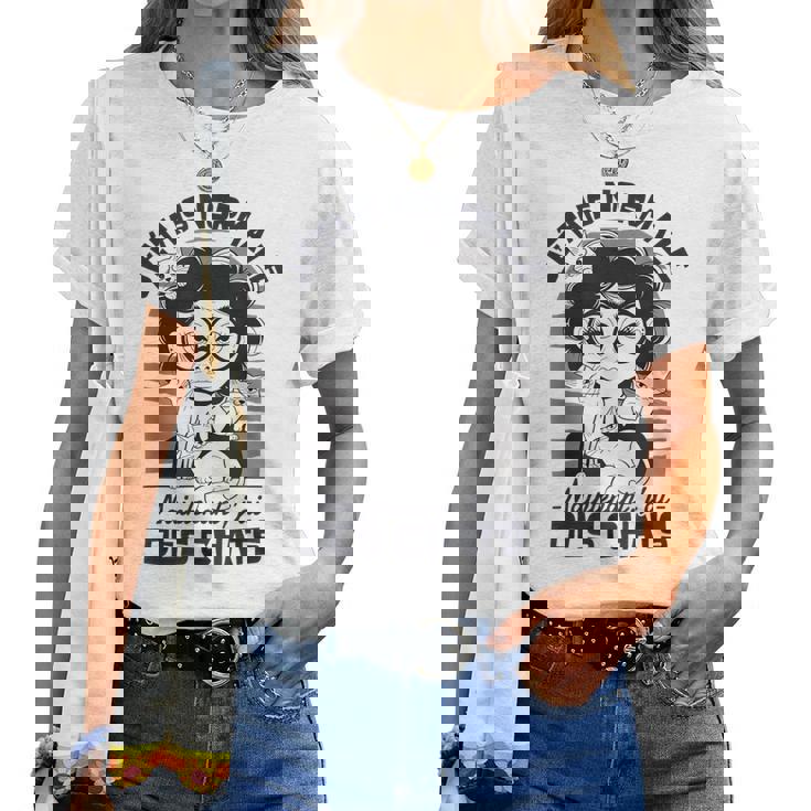 T Avec Chat Humour Rigolo Fille J'ai Des Chats T-shirt femme