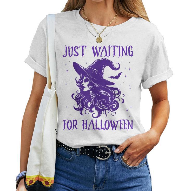 Funny Old Lady Witch T-Shirt - Halloween Grandma Mom Wife Graphic Tee