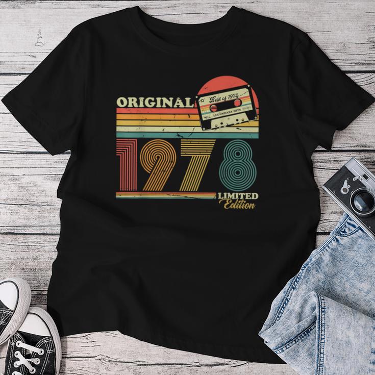 1978Intage Birthday Retrointage S T-shirt Frauen Lustige Geschenke