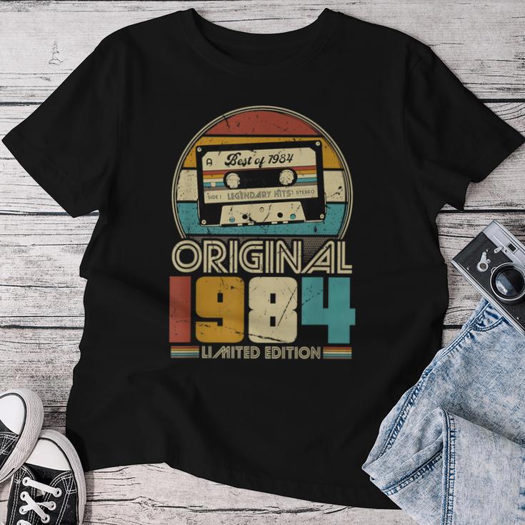 1984Intage Birthday Retrointage S T-shirt Frauen Lustige Geschenke