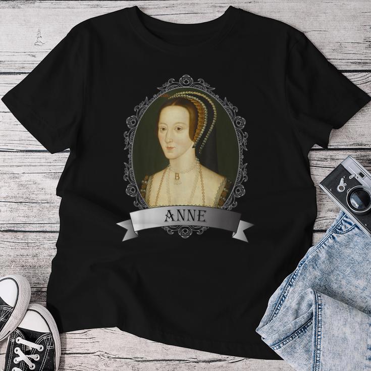 Anne Boleyn Queen Of England T-shirt Frauen Lustige Geschenke