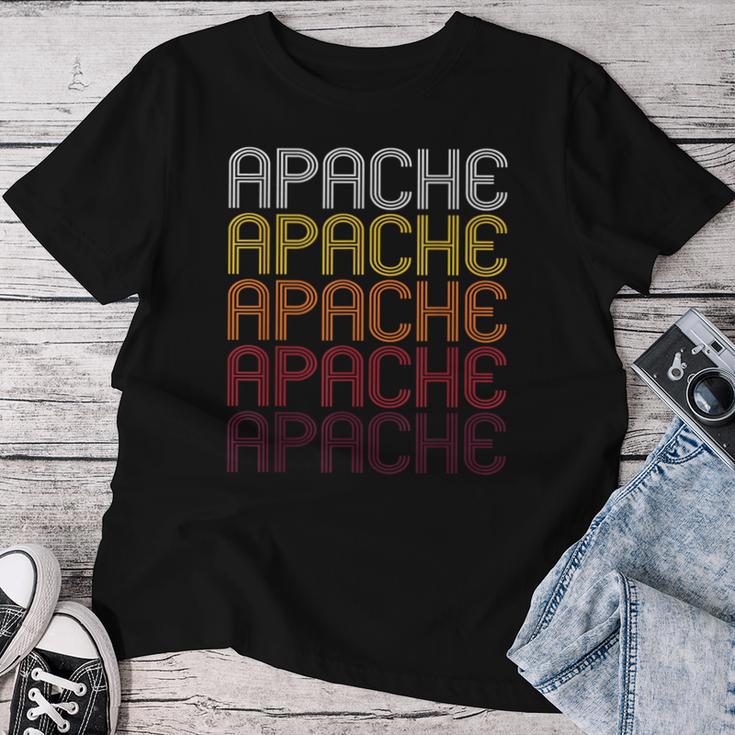 Apache Ok Intage Style Oklahoma T-shirt Frauen Lustige Geschenke