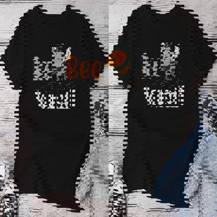 Api Apicoltore Api Amore Api Te Stesso Bee Yourself Maglietta da donna Regalos divertidos