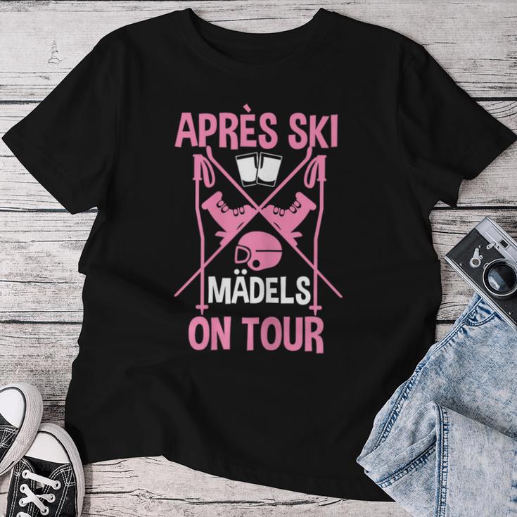 Après Ski Girls On Tour Winter Sport Skier Women's T-shirt Frauen Lustige Geschenke