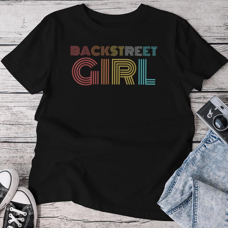 Backstreet Girl Retro Look T-shirt Frauen Lustige Geschenke