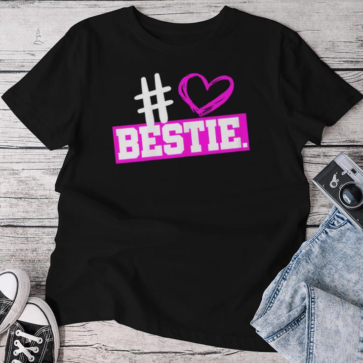 Bff Bestie Best Friend For Two Bffs Girls' Partner Look T-shirt Frauen Lustige Geschenke