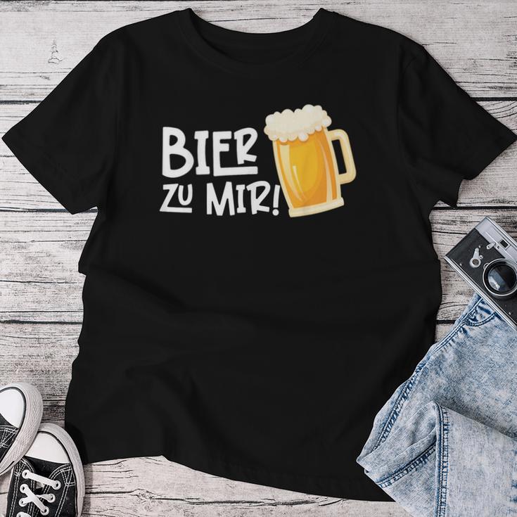 Bier Zu Mir Oktoberfest Costume Women T-shirt Frauen Lustige Geschenke