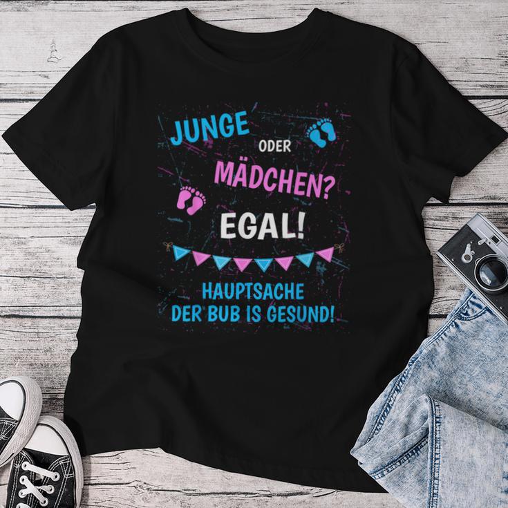 Boy Or Girl Egal Mauptsache Der Bub Ist Gesunde T-shirt Frauen Lustige Geschenke