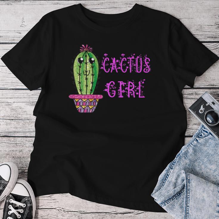 Cactus Girl Cactus Girl Cute Cactus Plants Cactus T-shirt Frauen Lustige Geschenke