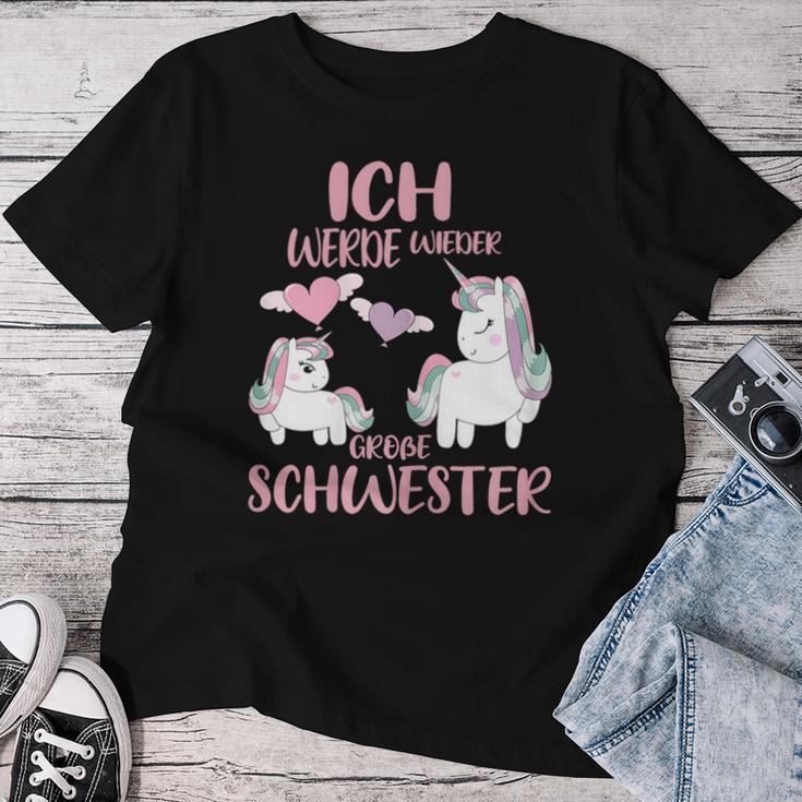 Children's Ich Werde Wieder Große Schwestererkunden Unicorns T-shirt Frauen Lustige Geschenke