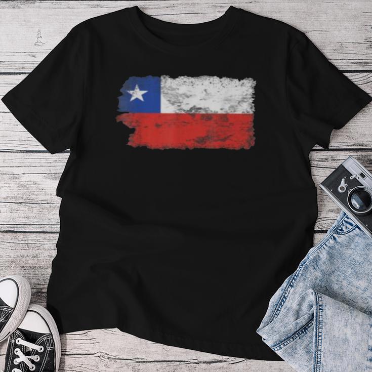 Chile Chile Flag Chille For MenWomenNagersChildren's T-shirt Frauen Lustige Geschenke