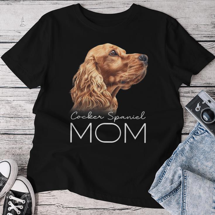 Cocker Spaniel Mama T-shirt Frauen Lustige Geschenke