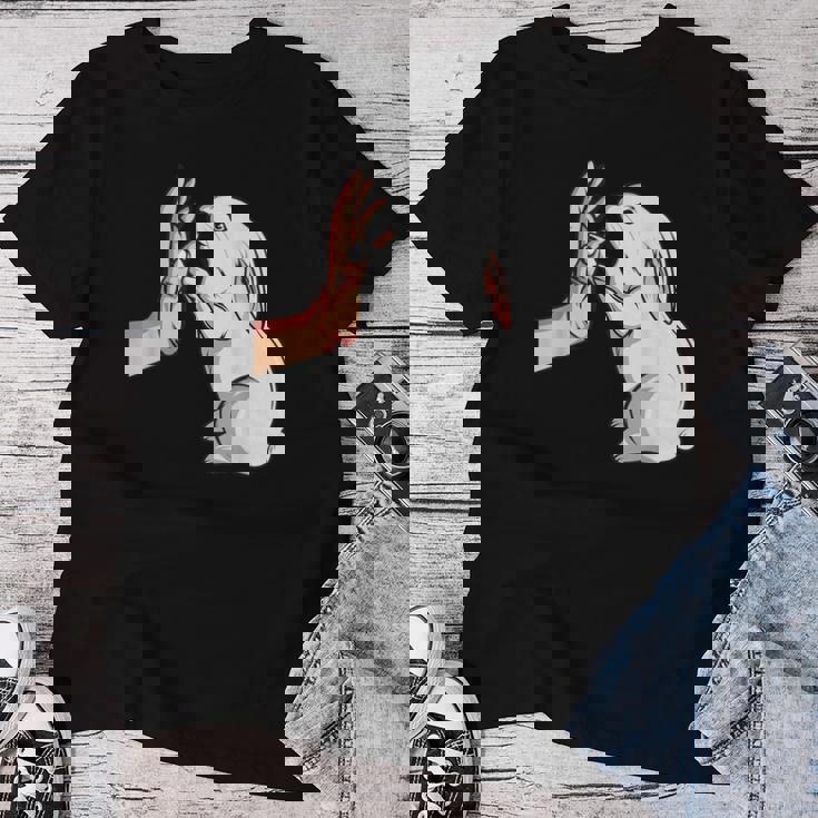 Conejo Amor Conejo Divertido Regalo De Pascua Para Es Y Niñas Camiseta de mujer Regalos divertidos