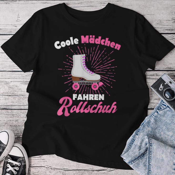 Cool Girls' Driving Roller Skates Roller Girl T-shirt Frauen Lustige Geschenke