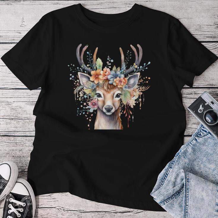 Deer Costume Women's Deer Costume Girls Deer Costume T-shirt Frauen Lustige Geschenke