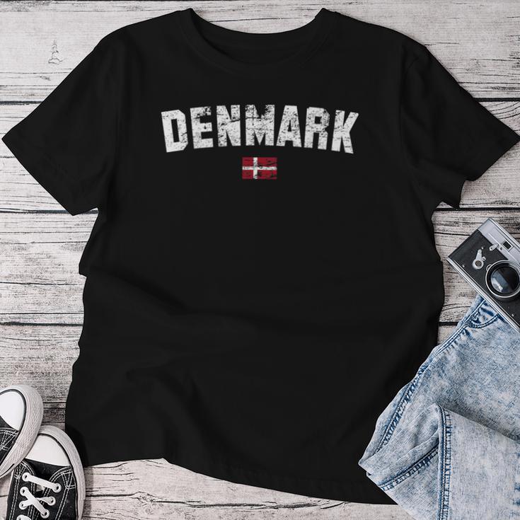 Denmark Flag Women's Children's College Denmark T-shirt Frauen Lustige Geschenke